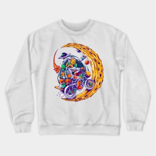 Monkey to the Moon Crewneck Sweatshirt